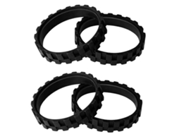 4pcs Tires Rodas Para Irobot Roomba Série 500 600 700 800 900 Roborock S5 Max S6 Maxv Robô Aspirador Peças
