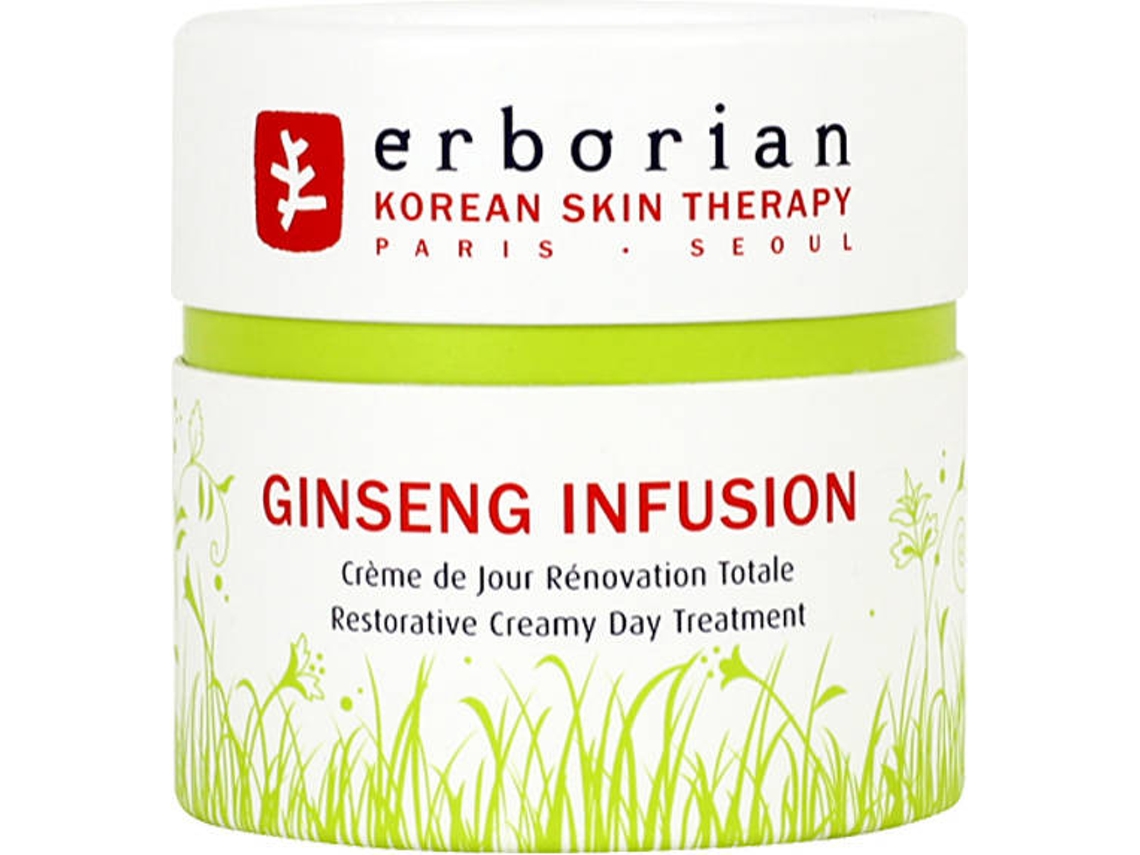 Creme de Rosto ERBORIAN Ginseng (50 ml)