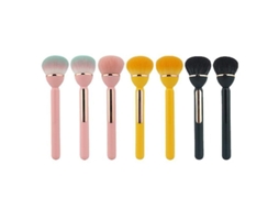 Pincel de Maquiagem Grande Fluffy Profissional para Base Blush Contorno Ferramentas de Maquiagem Feminina