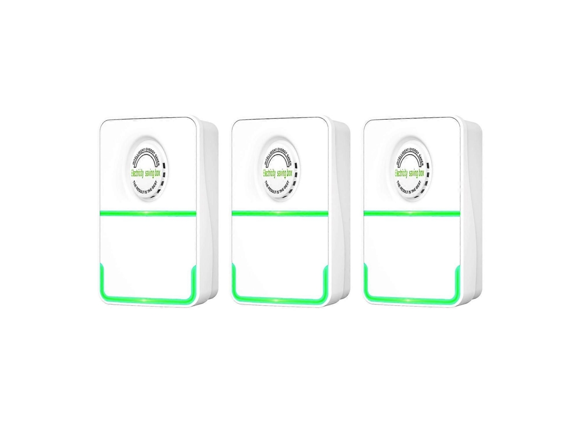 3pcs Dispositivo de Economia Energia Caixa Eletricidade Estabilizador Tensão Protetor Surtos Inteligen Te Economizador para H GOKOCO