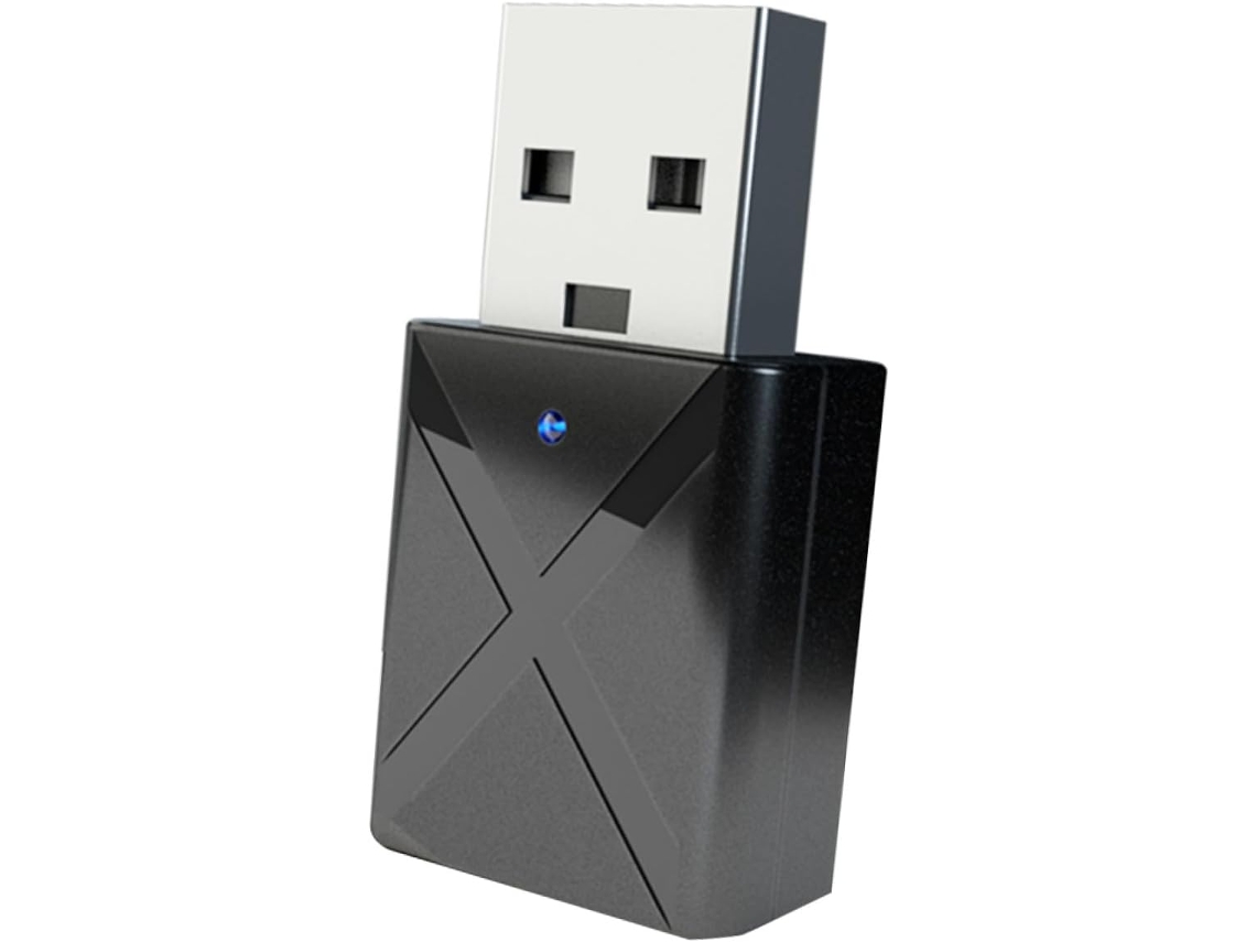 Transmissor/receptor de áudio USB Sem Fio 5.0, adaptador para celular