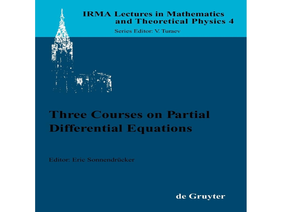Livro Three Courses on Partial Differential Equations de De Gruyter (Inglês)