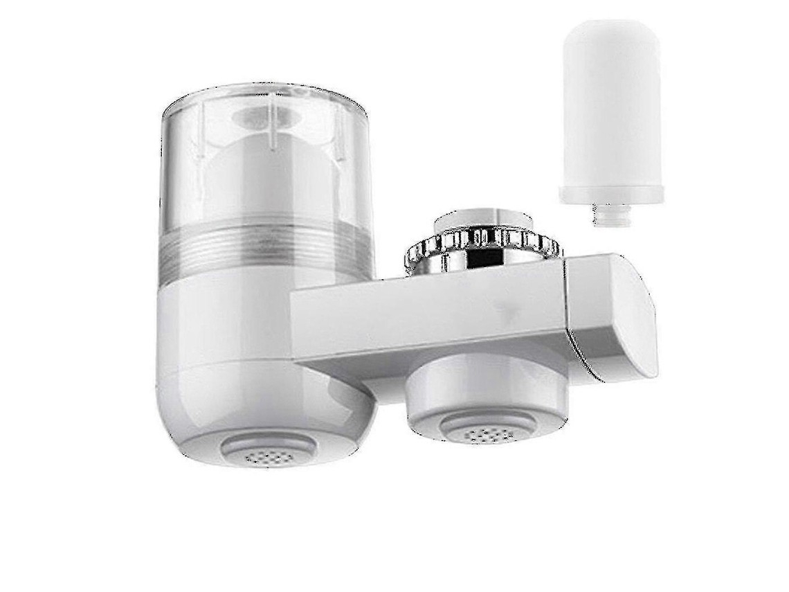 Mini Water Filter (white) For Kitchen Faucet, Cleaning.
