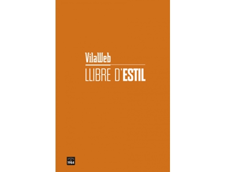 Livro Llibre DEstil de Vilaweb (Catalão)