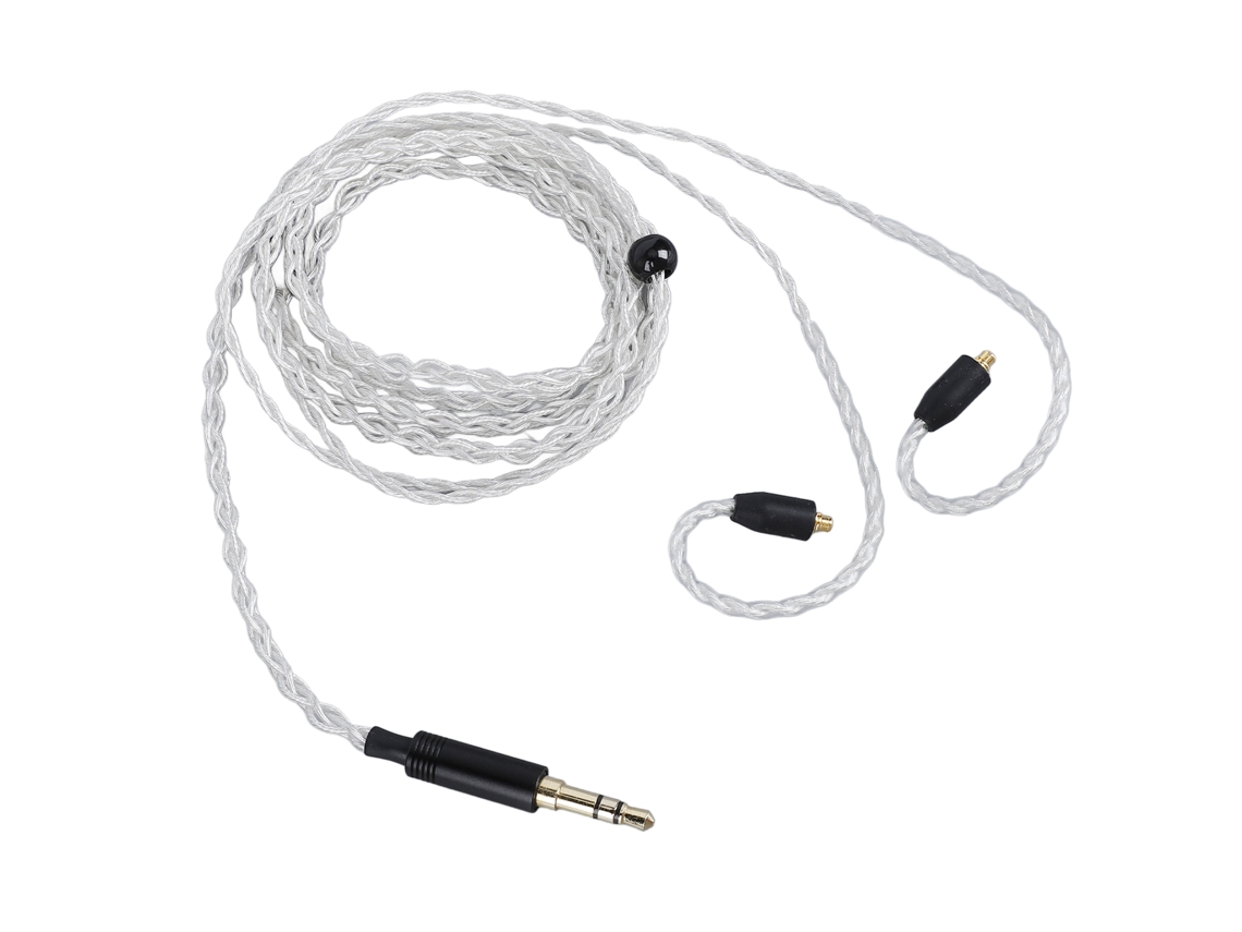 Aetheria cabo de Fone de Ouvido Cobre Prateado 3.5mm para Mmcx Qualidade de Som Sem Perdas