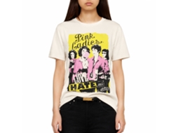 Rockinstone Grease Love Or Hate Natural T-shirt Size:s