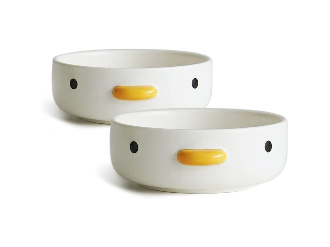 Prato de Sobremesa Nova Line mini, 3.5in, galinha fofa, 2 peças