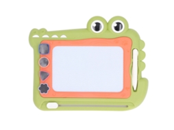 Mali placa de Desenho Magnética com 4 Selos para Crianças Doodle Sketchpad Verde 29x23cm
