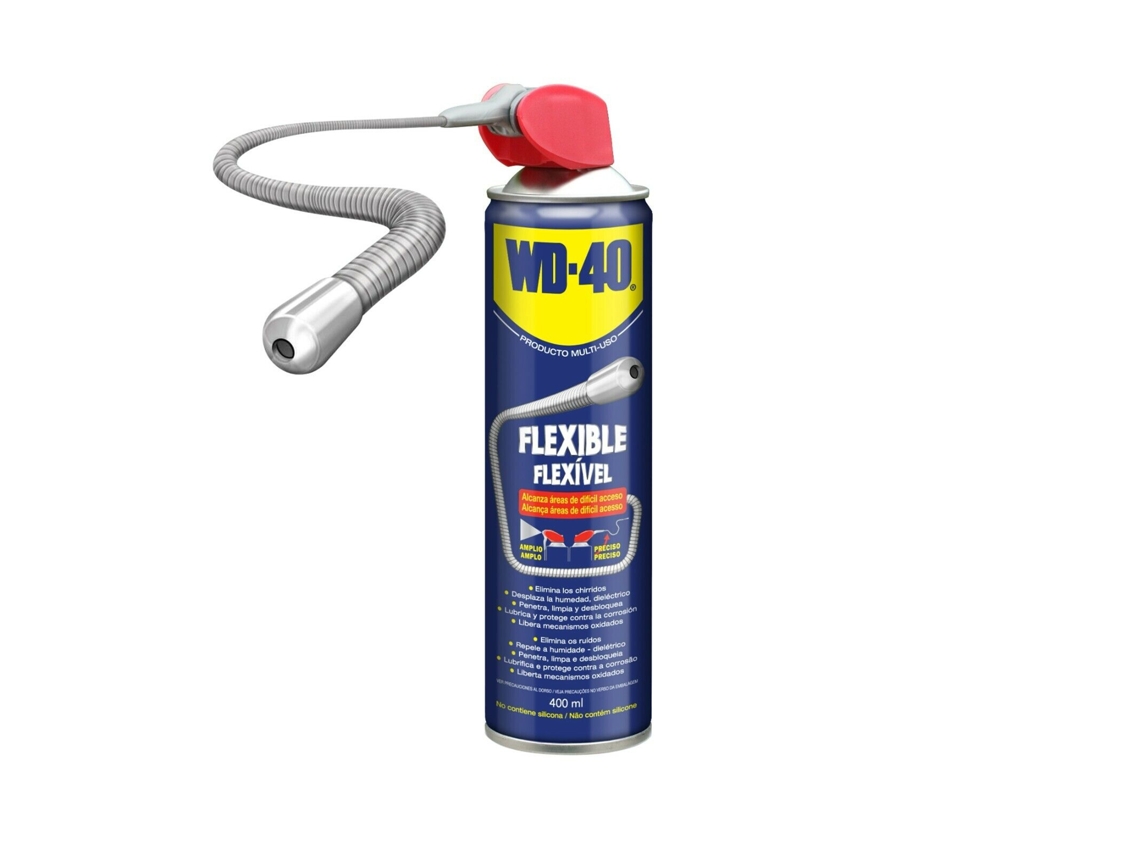 Lubrificante Wd-40 Spray C/ Bico Flexível 400ml