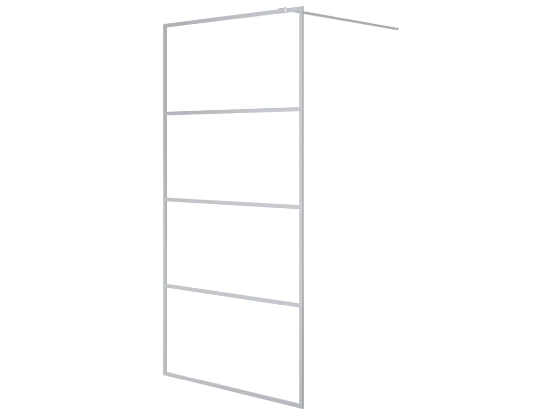 Shower Wall, Shower Walls Vidaxl Prateado Vidro (100 X 195 Cm)