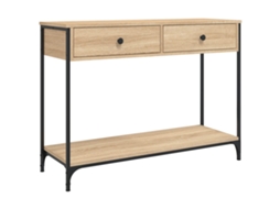 Mesa de consola Madeira Carvalho Sonoma MAISON EXCLUSIVE 100x34,5x75 cm