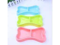 Tigelas para Cães em Formato de Osso, Portáteis para Comida e Água para Filhotes AQUAFORGE