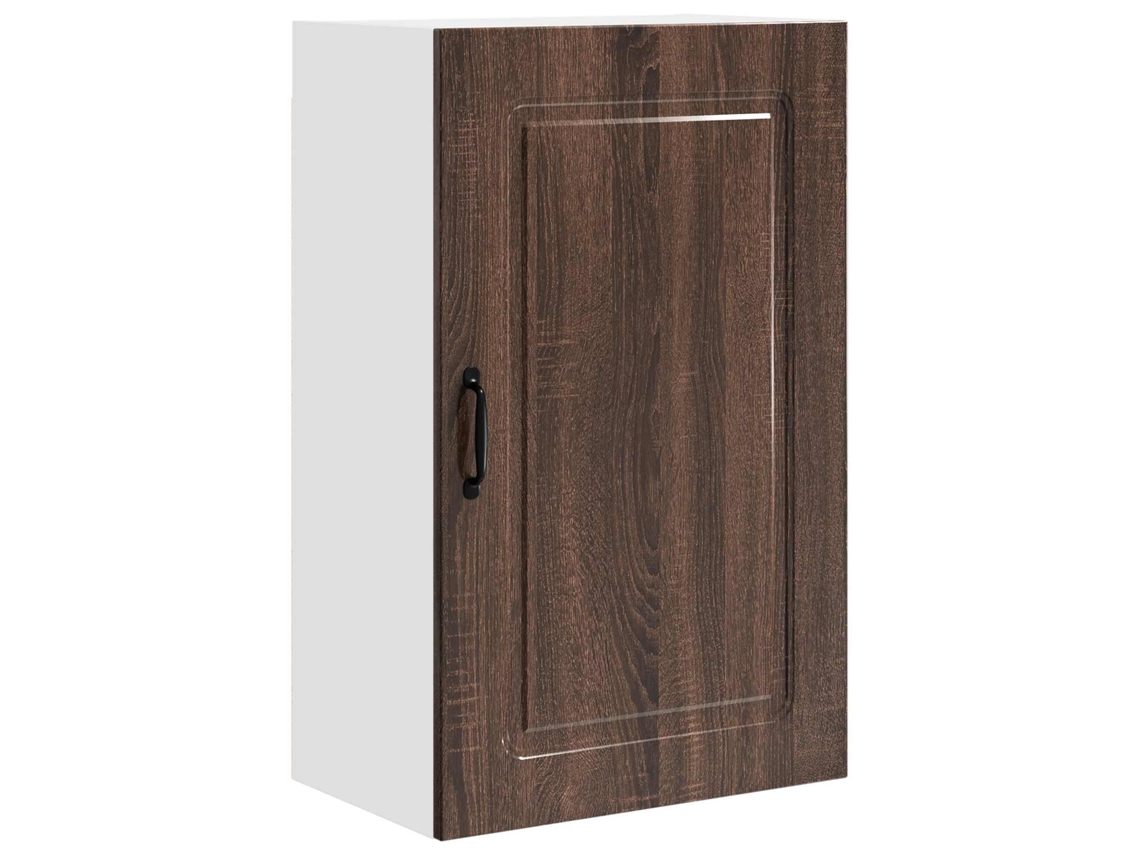 Conjunto 1 Armário De Cozinha Vidaxl Castanho Derivados De Madeira (50 X 31 X 80 Cm)