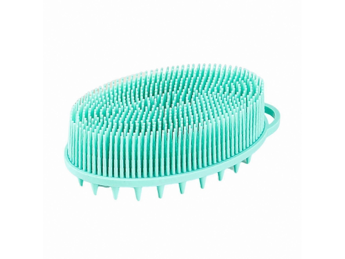 Escova De Banho De Silicone 2 Em 1 Para Limpeza E Massagem Corporal E Capilar. Nostalgia88