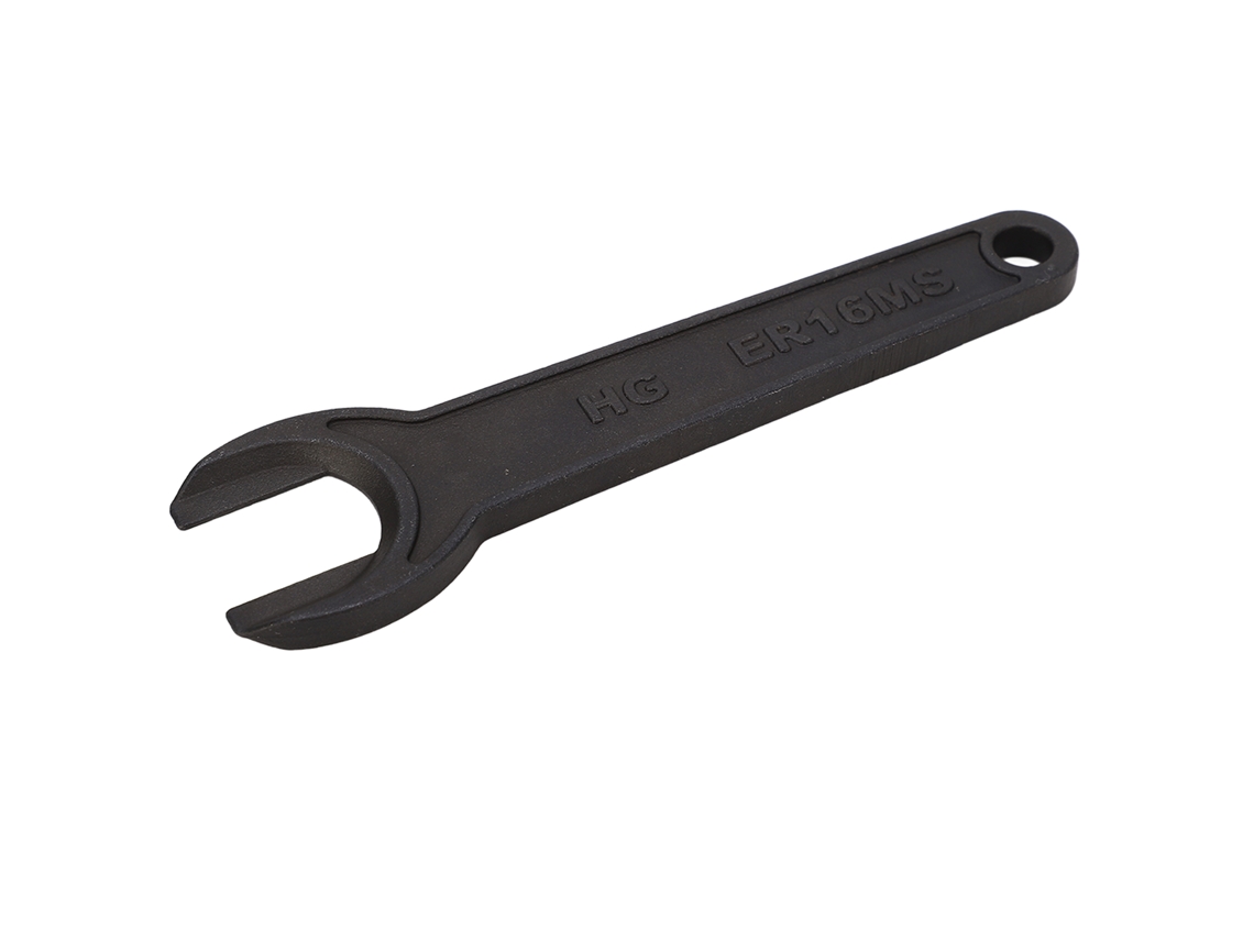 Chave De Boca Aberta Tratada Com Blueing Antirroxos Gravada Cnc Porta-parafuso De Moinho Chave Spanner