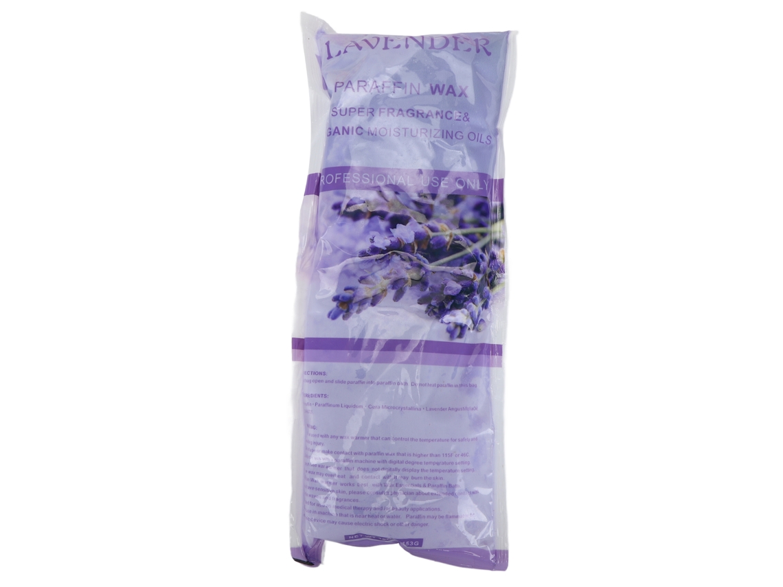 Cera De Parafina Para Belleza De Manos Y Pies, 453g, Alivia A Secura, Segura, Para Spa, Lavanda