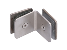 Apoio de Vidro Ângulo Retto Aço Inox 304 Porta Chuveiro