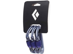 Mosquetão De Escalada BLACK DIAMOND Lite Forge 3 Pack (Cinzento - Tamanho Único)
