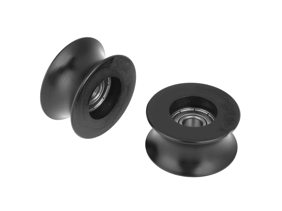Rolamento Ymiko 7mm Nova Versão 2024-conjunto De 4 Peças 0840uu Polia Tipo U Com Roletes E Diâmetro Interno 8mm Em Metal