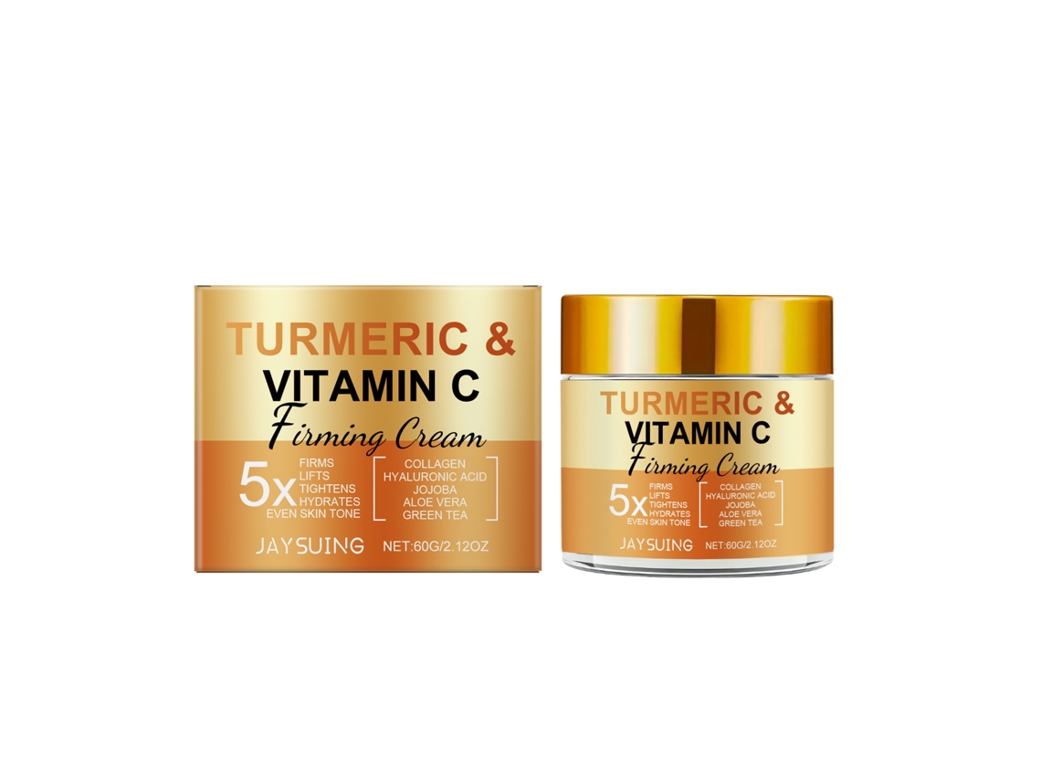 Creme com Cúrcuma e Vitamina C para Rejuvenescimento da Pele LAXISCREED