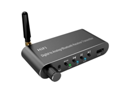 Transmissor E Receptor Bluetooth 5.1, Conversor De Áudio U-disk Play Coxial/óptico Para Dac Aux R/l De 3,5 Mm