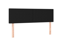 Headboard, Headboards Vidaxl Preto Tecido (144 Cm)