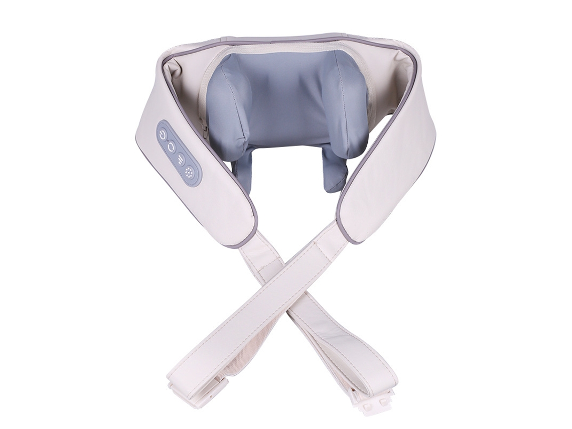 Massagemador De Trapezius Com Aquecimento Modelo Clássico Cinza, Para Ombro E Pescoço Sfushos