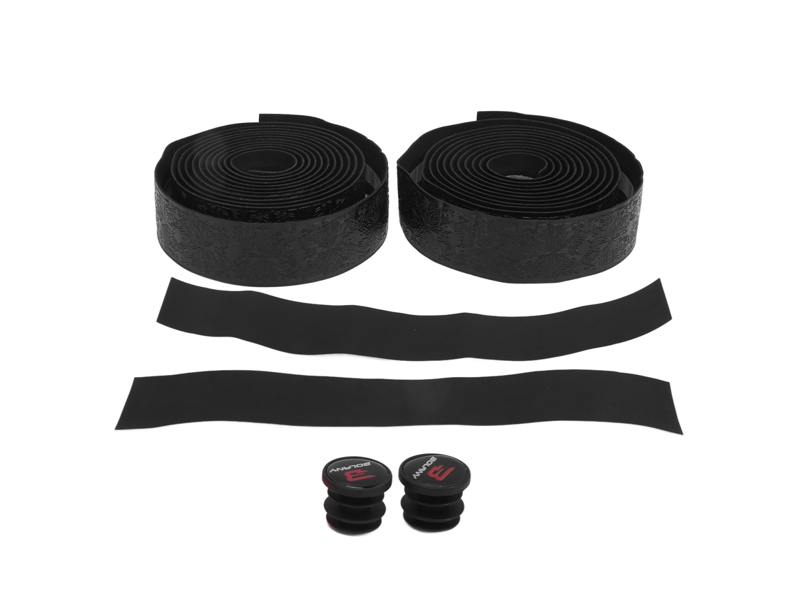 Cinta de Guidão Mali, leve, à prova d'água, resistente ao desgaste, silicone, crisantemo
