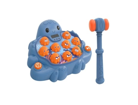 Batendo Mole Toy Pai Filho Interativo Octopussy Moeda Ensino Precoce Contra Máquina De Jogo Marca Não Disponível