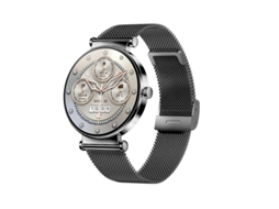 Smartwatch Yizhood Y16 Feminino (ecrã Amoled - Monitoramento De Saúde - Múltiplos Desportos - Função De Chamadas - Preto)