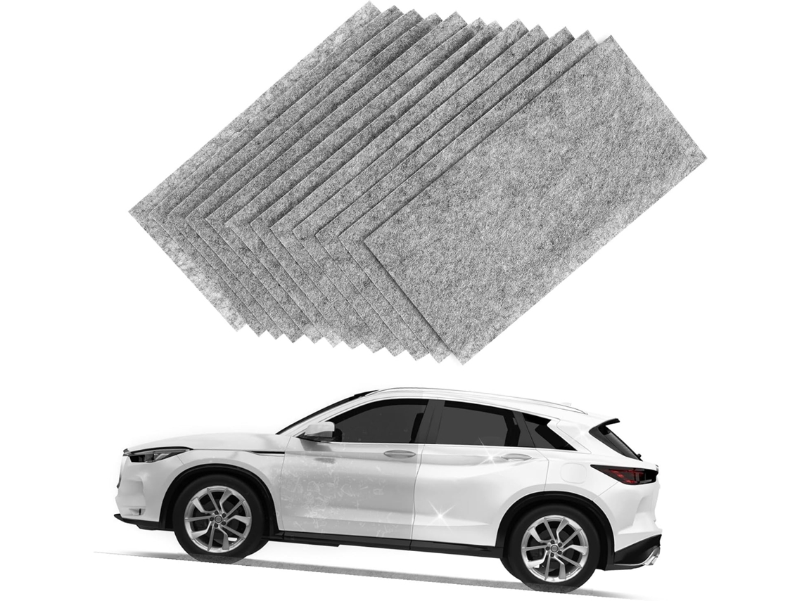 12 Panos Nano Sparkle Para Reparar Arranhões Na Pintura Automotiva