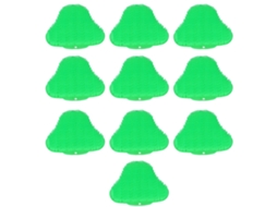 10pcs Tela Filtro Vaso Sanitário Anti salpico Perfumado Tapete Higiene Banheiro Restaurante S/MARCA