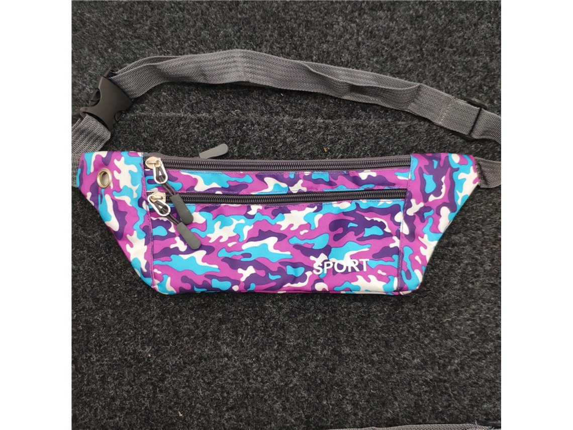 Bolsa de Cintura Porta celular, Cor Camuflada AQUAFORGE