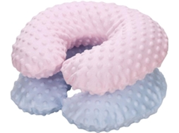 Lurelia Almofada Infantil De Viagem, Formato U, Em Pelúcia Macia, Rosa, 31 X 27 X 10 Cm