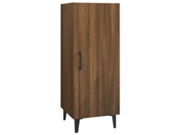 Aparador MAISON EXCLUSIVE em Derivados de Madeira Carvalho Castanho (34,5x34x90 cm)