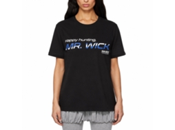 Rockinstone John Wick Happy Hunting Black Adult T-shirt Size:xxxl