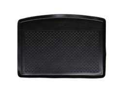 Vidaxl Tapete De Porta-malas Preto Borracha