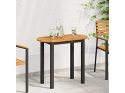 Vidaxl Tampo De Mesa Óleo Natural 80 X 40 X 2 Cm