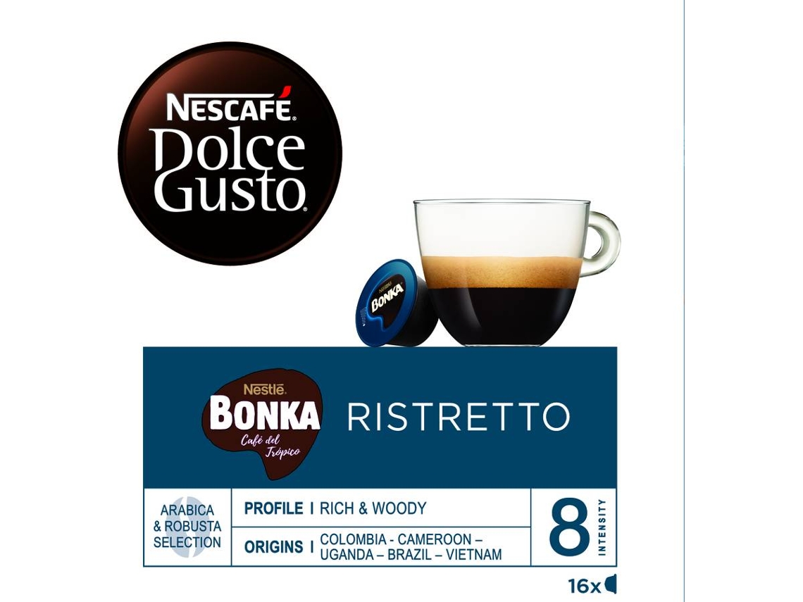 Cápsulas Café DOLCE GUSTO Expresso Bonka (Pack de 16 cápsulas)