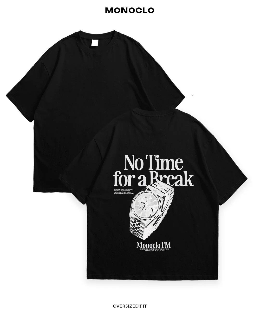 T-shirt Rockinstone Monoclo Rolex (s)