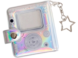 Álbum De Fotos Pequeno De 5,1 Cm Com Chaveiro Para Fotos Do Dia Dos Namorados.