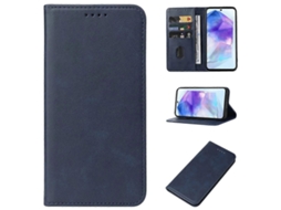 Capa De Couro Com Fecho Magnético Para Celular
