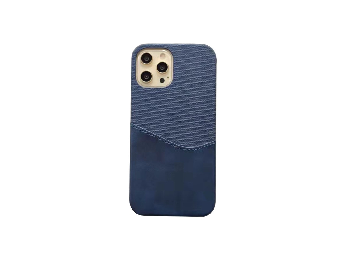 Capa Azul Royal Para Iphone 17 Air Com Slot Para Cartão Sim E Dissipação De Calor.