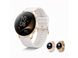 Smartwatch CHRONUS de 1.32'' com Tela Sensível Ao Toque Monitor de Fitness Prateado