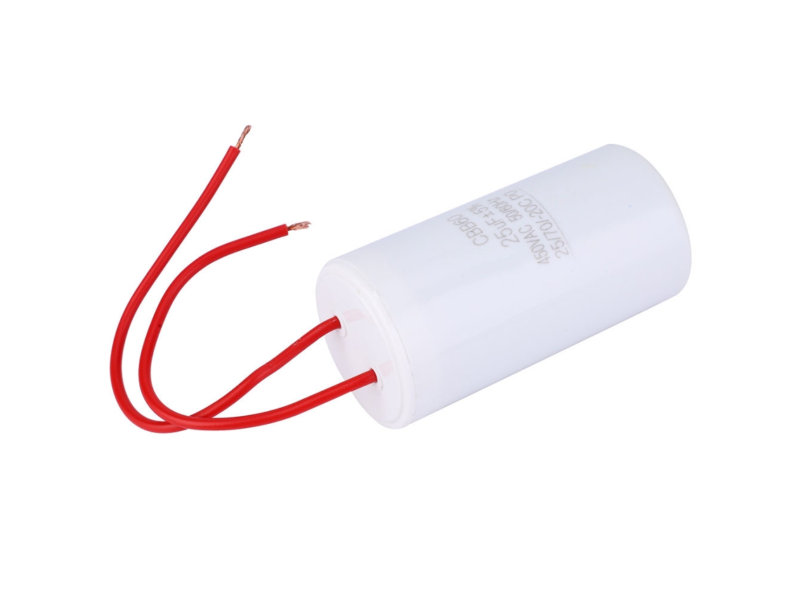 Capacitor De Início Cbb60 25uf 450vac