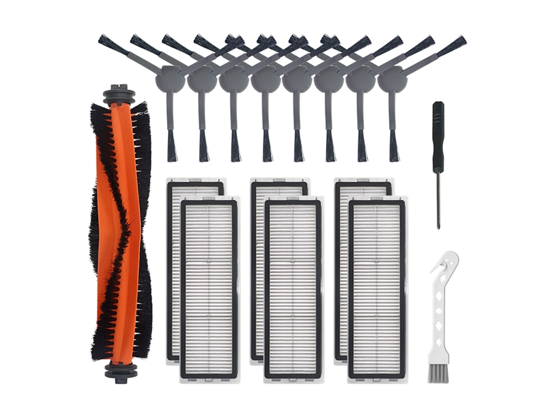 Escova lateral principal escova hepa filtros peças de reposição acessórios para dreame bot l10 plus aspirador