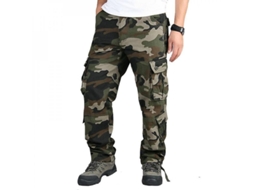 2026 pantalones Cargo Militares Camuflaje Hombre para Trabajo Pesado Y Combate de Ejército Phf 34 Verde Ejército