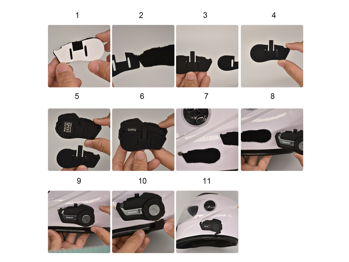 Interfone Bt Moto Universal Hysnox Hy-01s