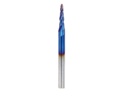 1 Pcs Fresa De Carbeto Cementado 2t Revestida R0.75*15*d4*50 Para Usinagem