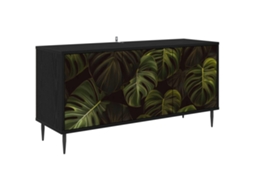 Vidaxl Gabinete Para Tv Elburg 102 X 33 X 51 Cm Carvalho Preto